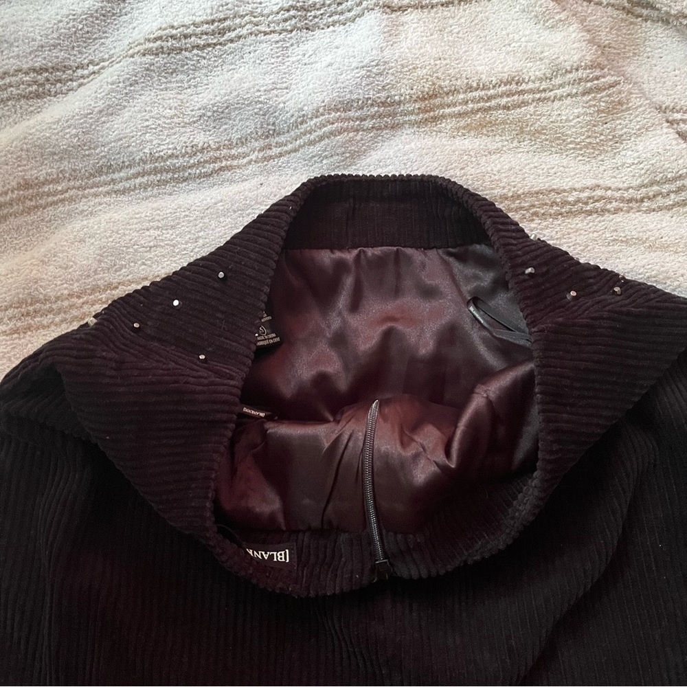 Blank NYC: Studded Corduroy Mini Skirt - Picture 13 of 14